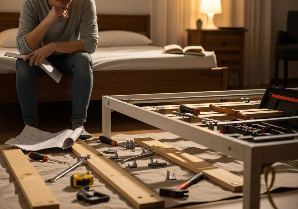 bed frame outils entretien