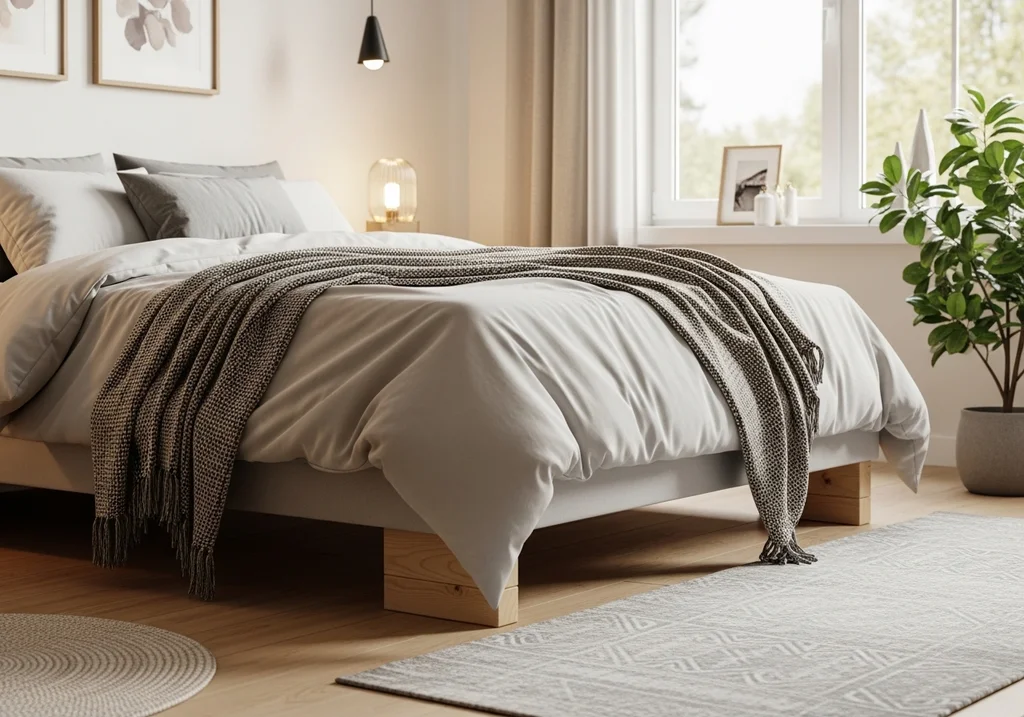 chambre cozy lit