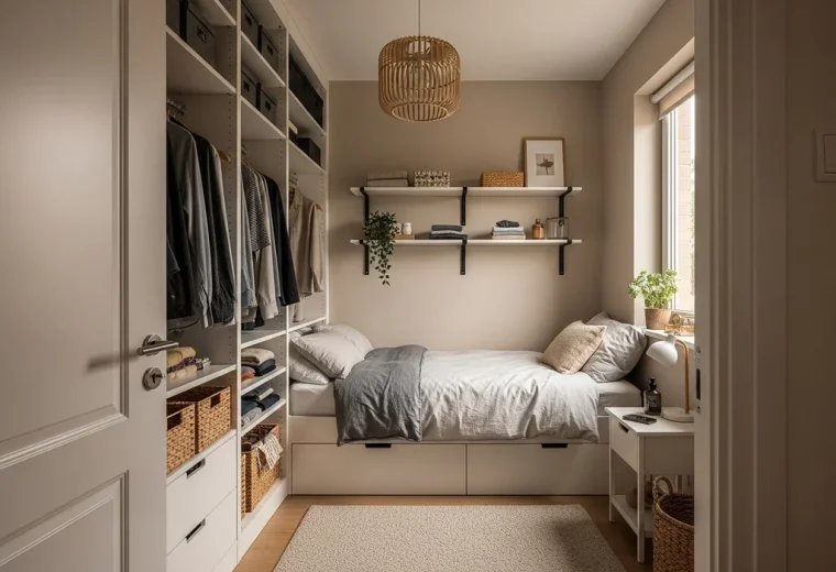 chambre rangement optimise