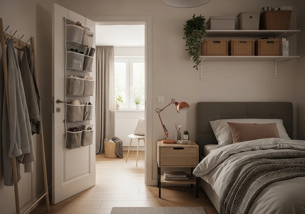rangement chambre optimisee