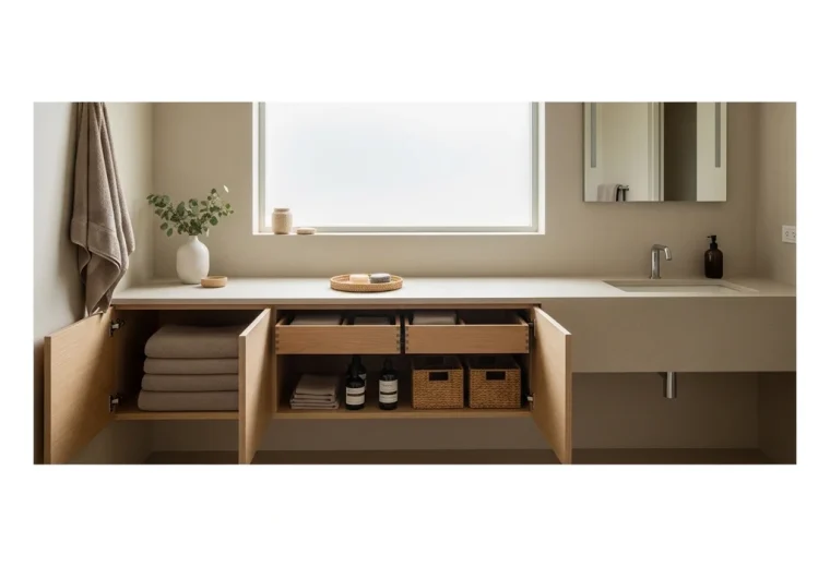 rangement salle bain